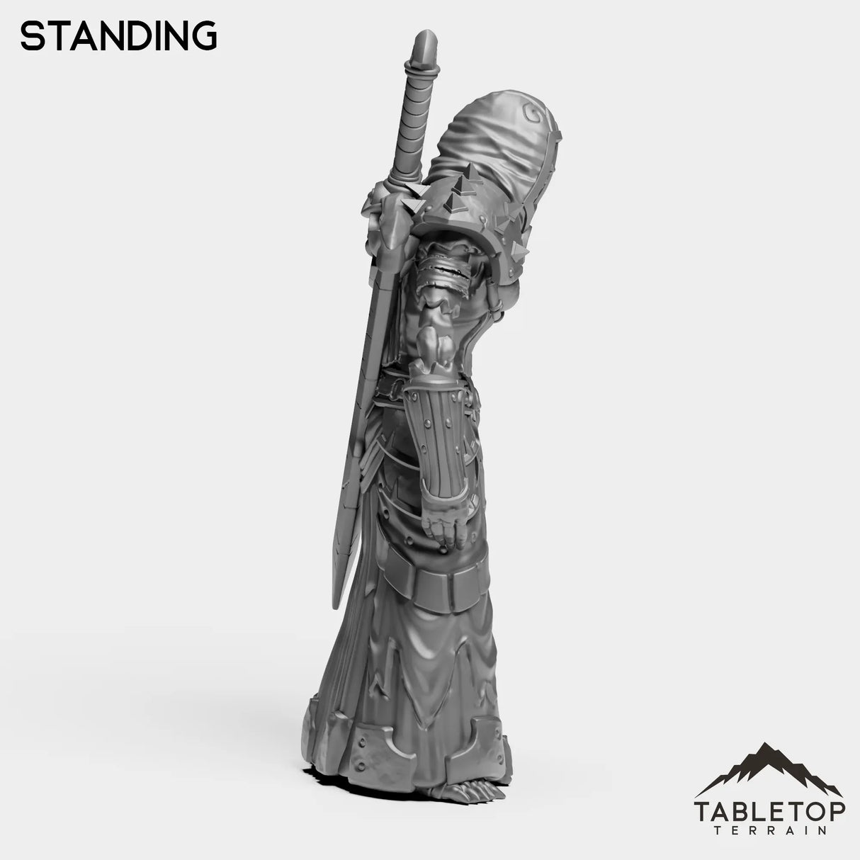 Tabletop Terrain Miniature DK Undead Female