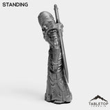 Tabletop Terrain Miniature DK Undead Female