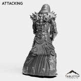 Tabletop Terrain Miniature DK Undead Female