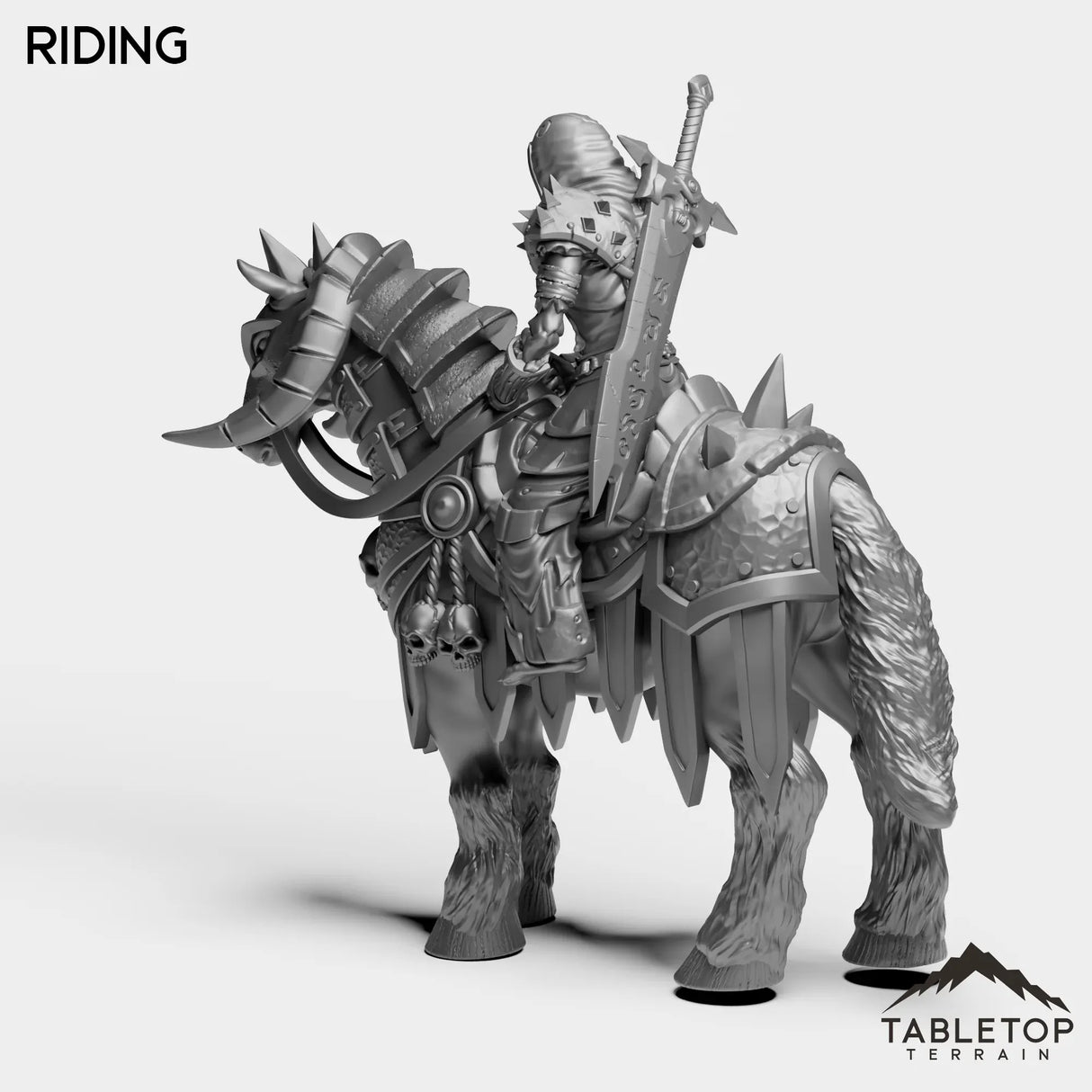 Tabletop Terrain Miniature DK Undead Female