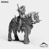 Tabletop Terrain Miniature DK Undead Female