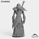Tabletop Terrain Miniature DK Undead Female