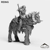 Tabletop Terrain Miniature DK Undead Female