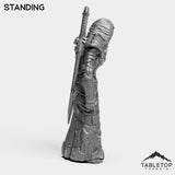 Tabletop Terrain Miniature DK Undead Female