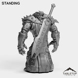 Tabletop Terrain Miniature DK Werewolf