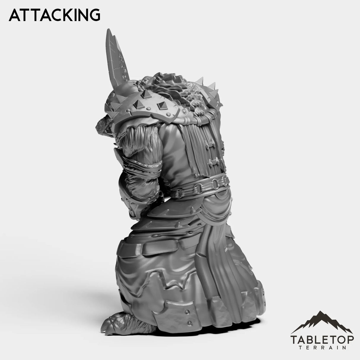 Tabletop Terrain Miniature DK Werewolf