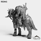 Tabletop Terrain Miniature DK Werewolf