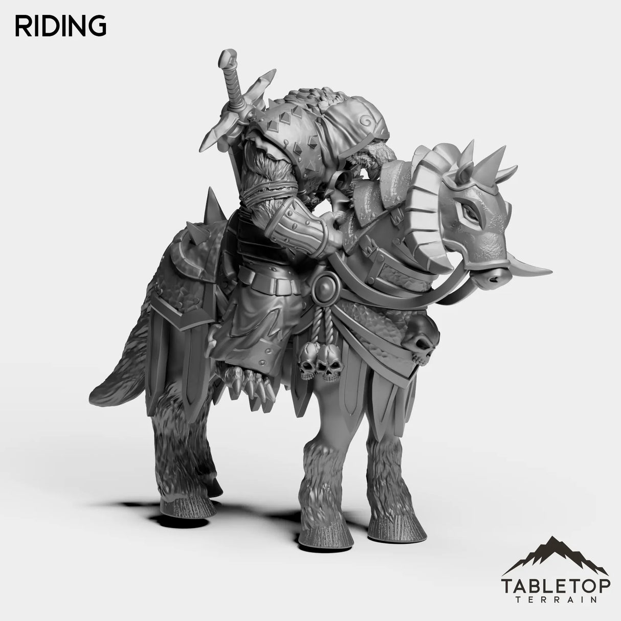 Tabletop Terrain Miniature DK Werewolf
