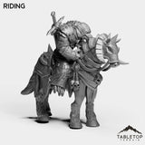 Tabletop Terrain Miniature DK Werewolf