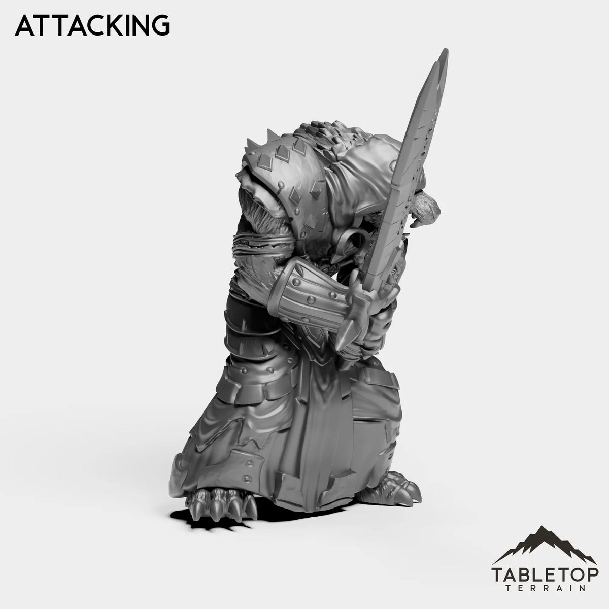 Tabletop Terrain Miniature DK Werewolf