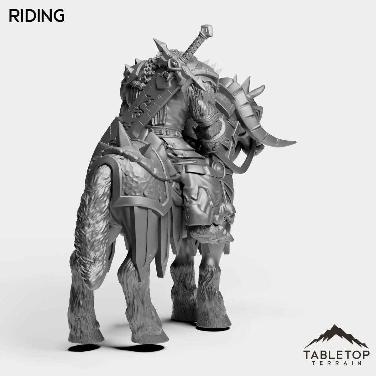 Tabletop Terrain Miniature DK Werewolf