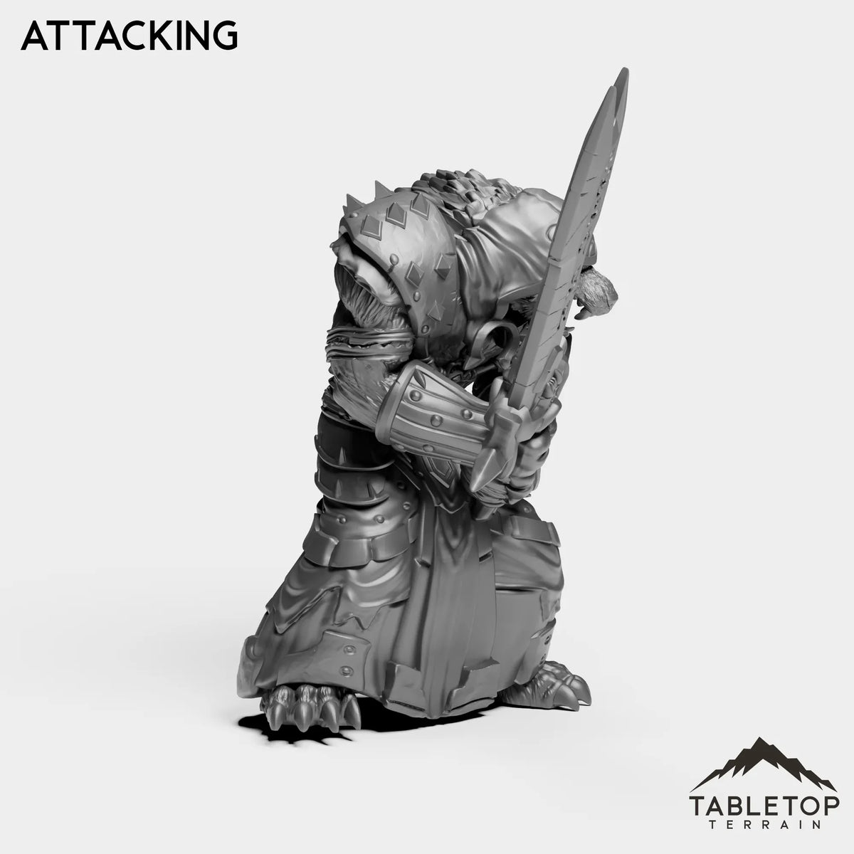 Tabletop Terrain Miniature DK Werewolf