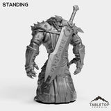 Tabletop Terrain Miniature DK Werewolf