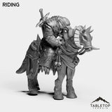 Tabletop Terrain Miniature DK Werewolf