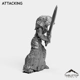 Tabletop Terrain Miniature DK Werewolf Female