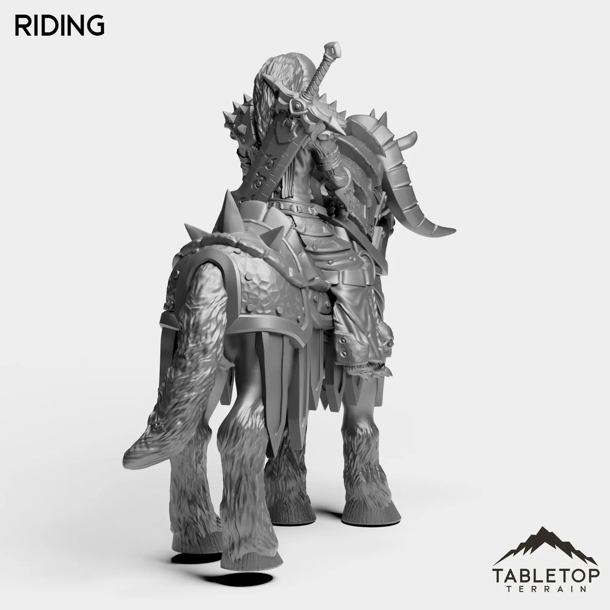 Tabletop Terrain Miniature DK Werewolf Female