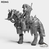 Tabletop Terrain Miniature DK Werewolf Female