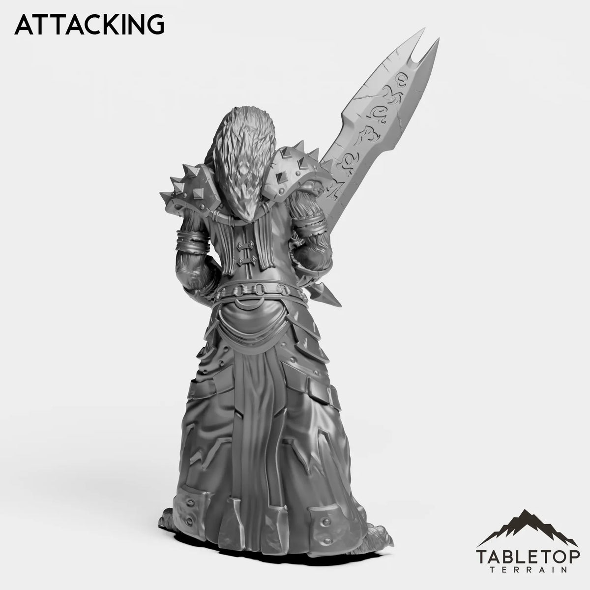 Tabletop Terrain Miniature DK Werewolf Female