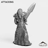 Tabletop Terrain Miniature DK Werewolf Female