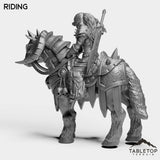 Tabletop Terrain Miniature DK Werewolf Female