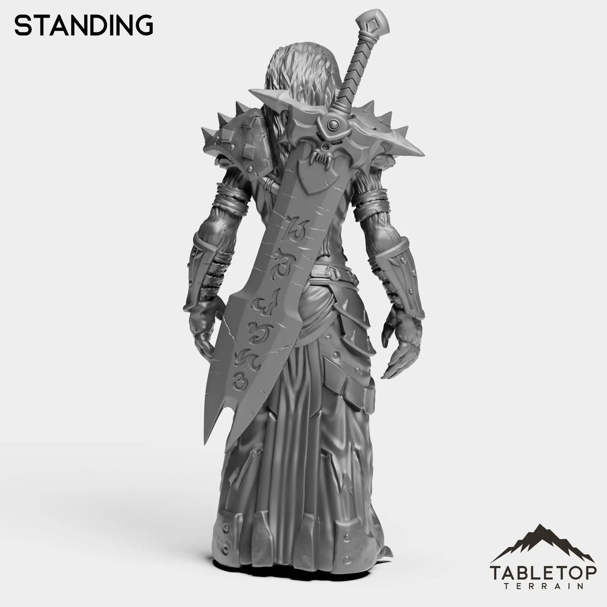 Tabletop Terrain Miniature DK Werewolf Female
