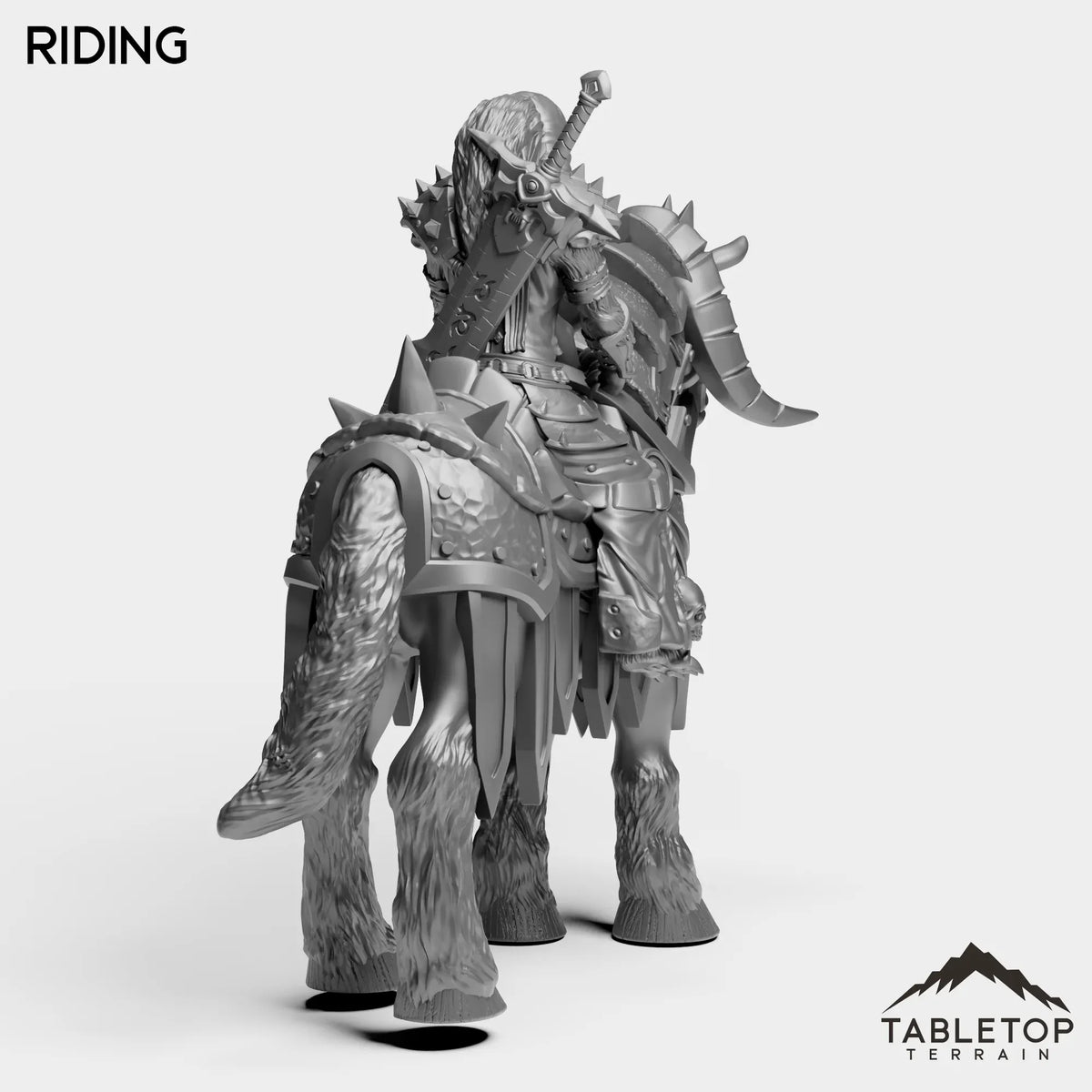 Tabletop Terrain Miniature DK Werewolf Female