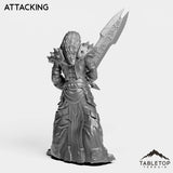 Tabletop Terrain Miniature DK Werewolf Female