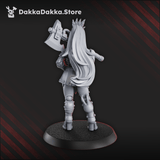 Tabletop Terrain Miniature Donna Mortale, Headhunter