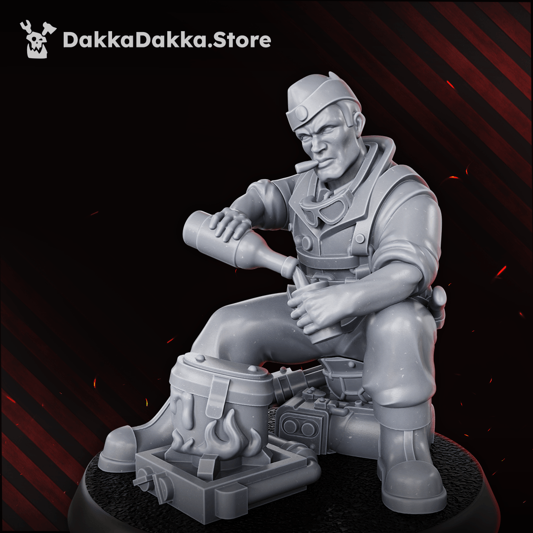 Tabletop Terrain Miniature Doomsday Division Promo Model (Get it for free - see description)