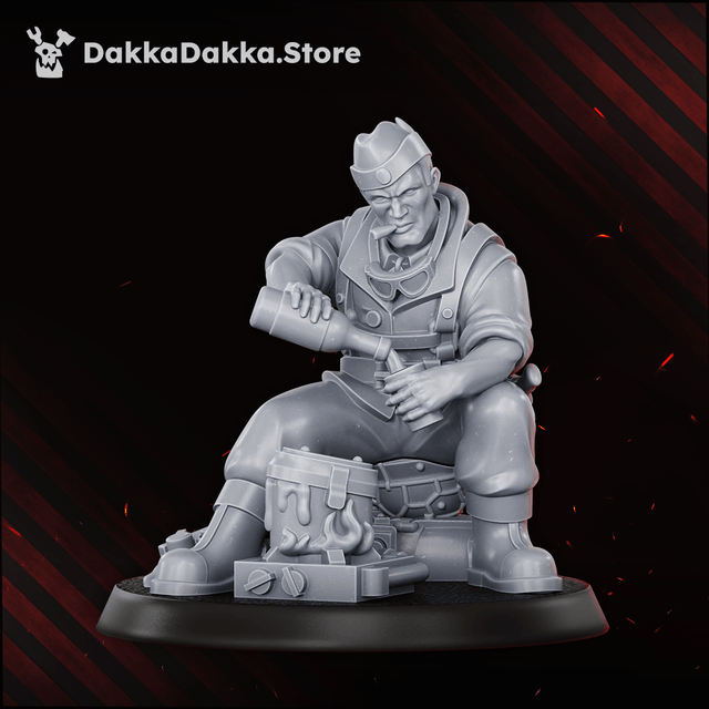 Tabletop Terrain Miniature Doomsday Division Promo Model (Get it for free - see description)