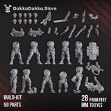 Tabletop Terrain Miniature Doomsday Lab Killers (build-kit)
