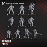 Tabletop Terrain Miniature Doomsday Lab Killers (build-kit)