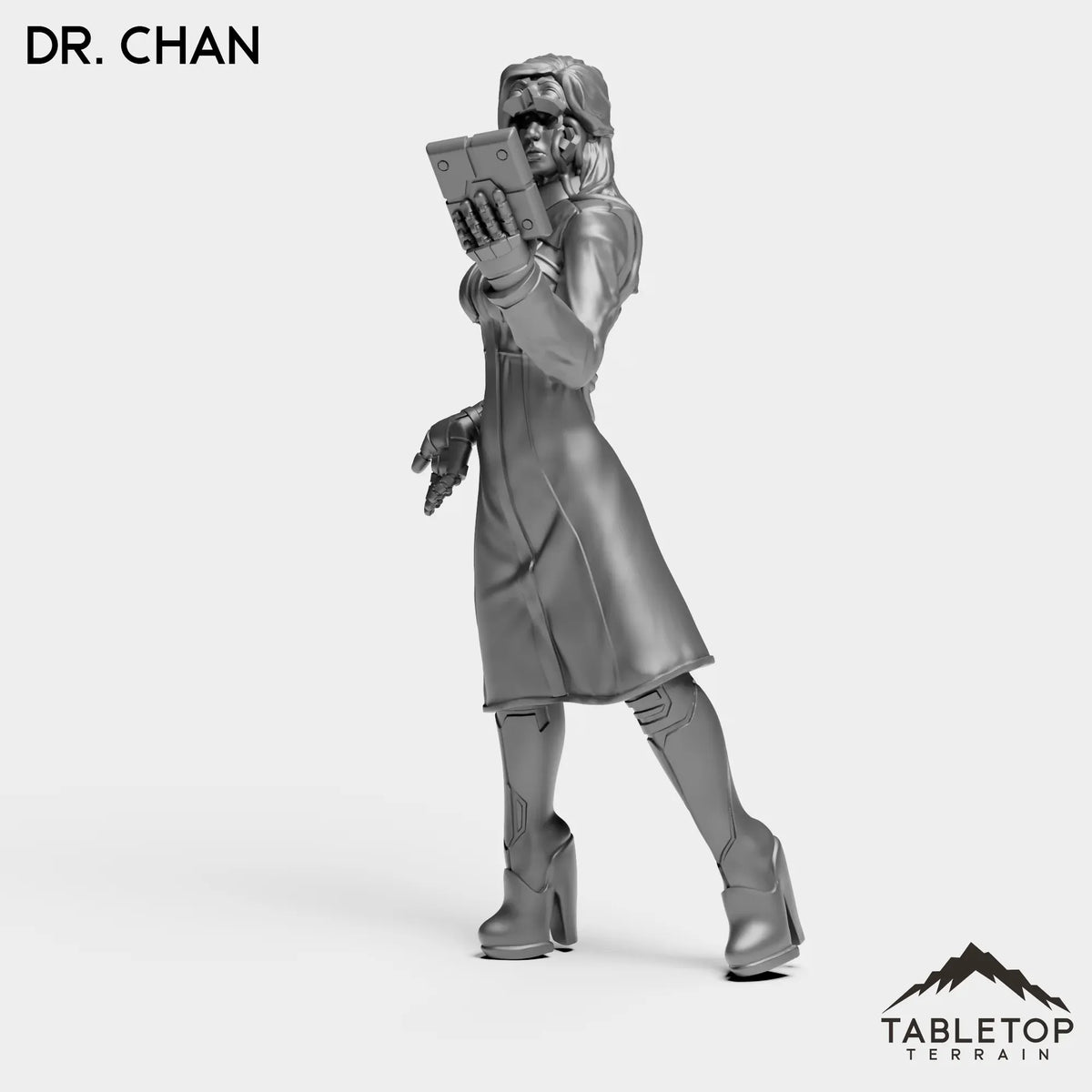Tabletop Terrain Miniature Dr. Chan - Onlookers