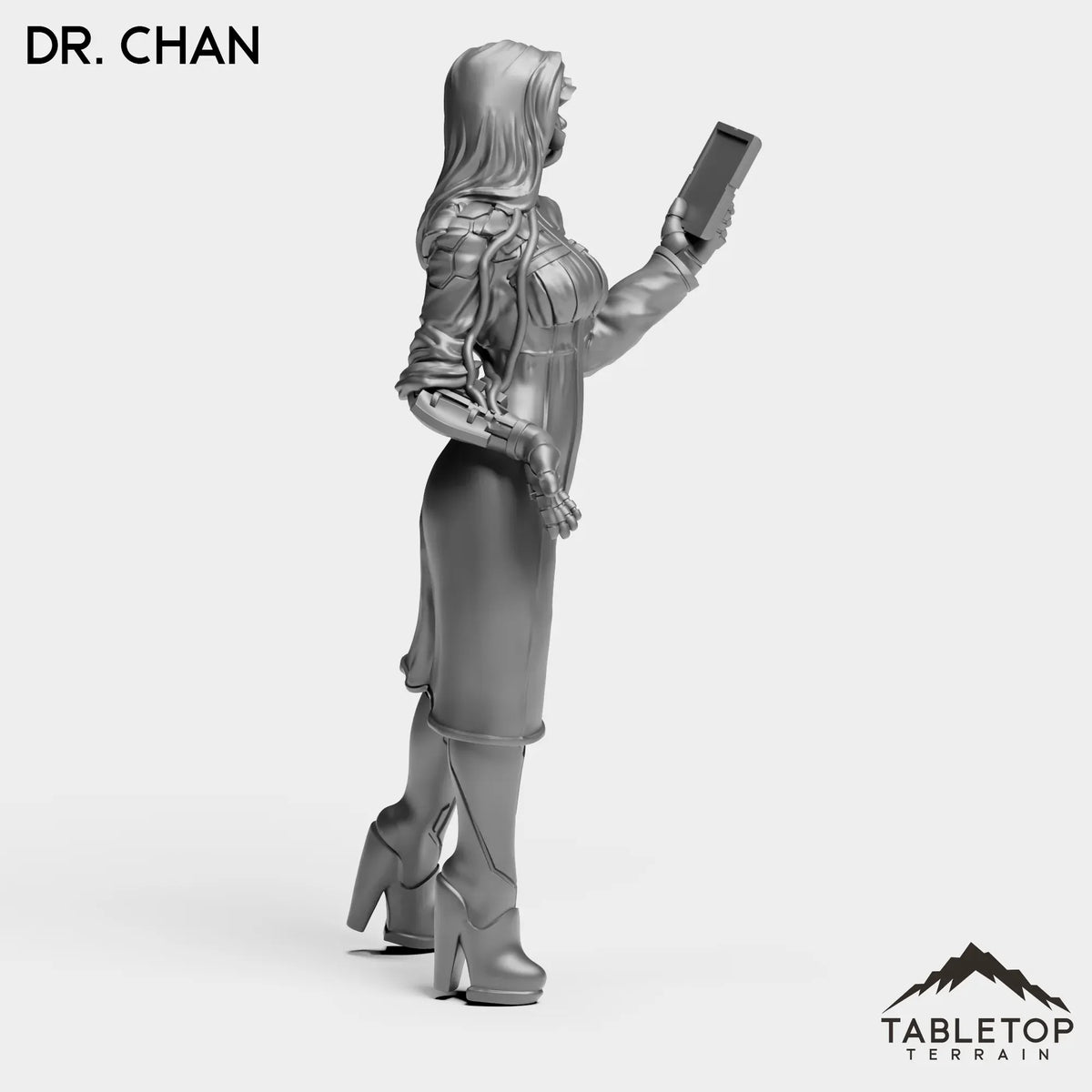 Tabletop Terrain Miniature Dr. Chan - Onlookers