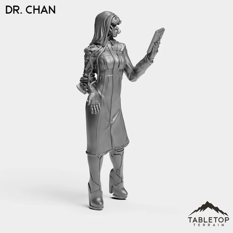 Tabletop Terrain Miniature Dr. Chan - Onlookers
