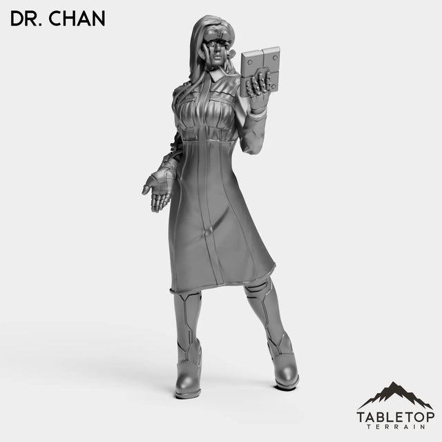 Tabletop Terrain Miniature Dr. Chan - Onlookers