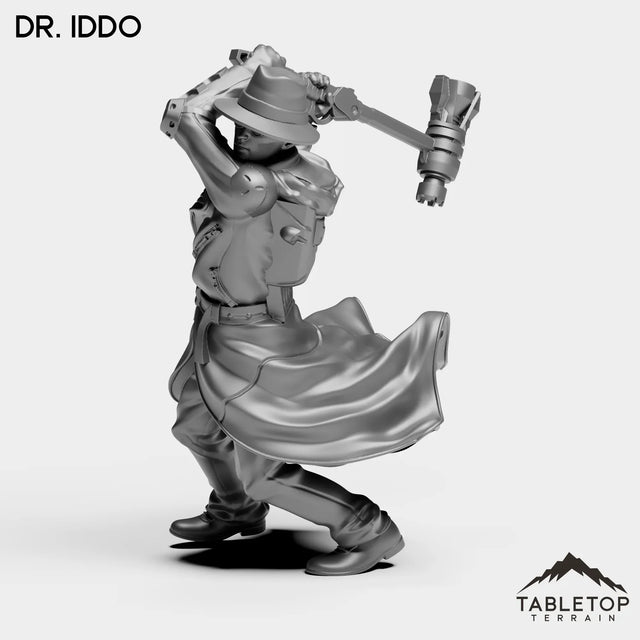 Tabletop Terrain Miniature Dr. Iddo - Cyberdocs