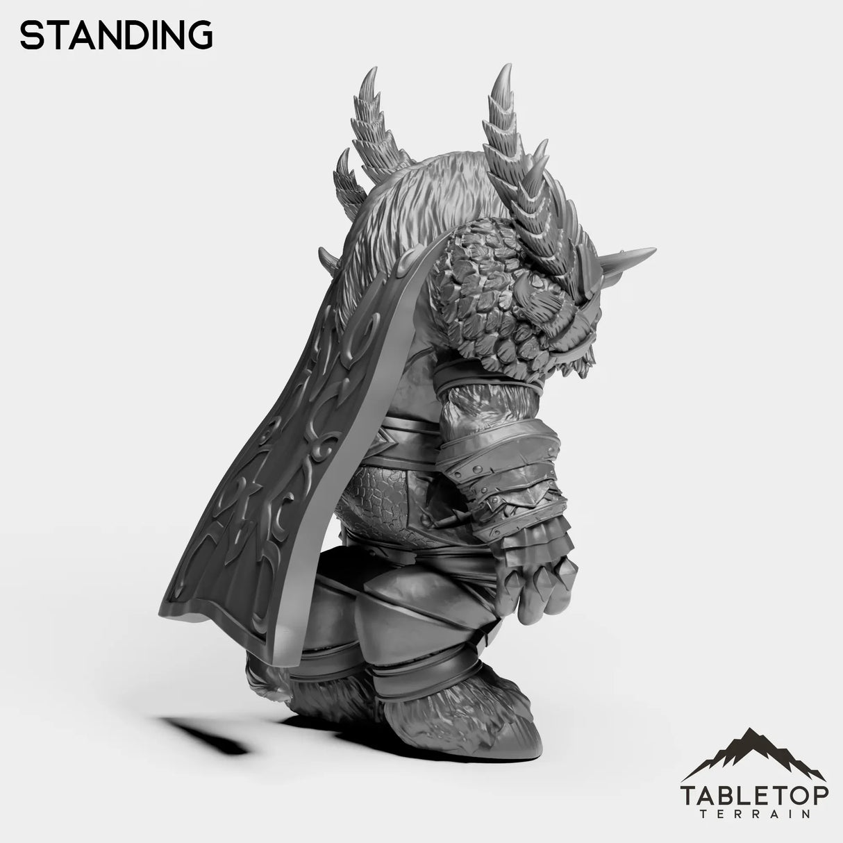Tabletop Terrain Miniature Drake Master