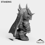 Tabletop Terrain Miniature Drake Master