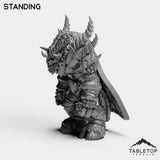 Tabletop Terrain Miniature Drake Master
