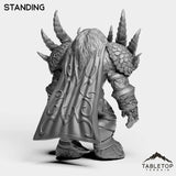 Tabletop Terrain Miniature Drake Master