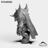 Tabletop Terrain Miniature Drake Master