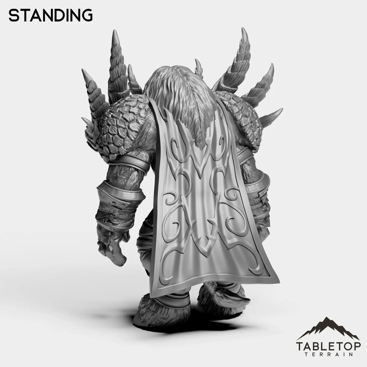 Tabletop Terrain Miniature Drake Master