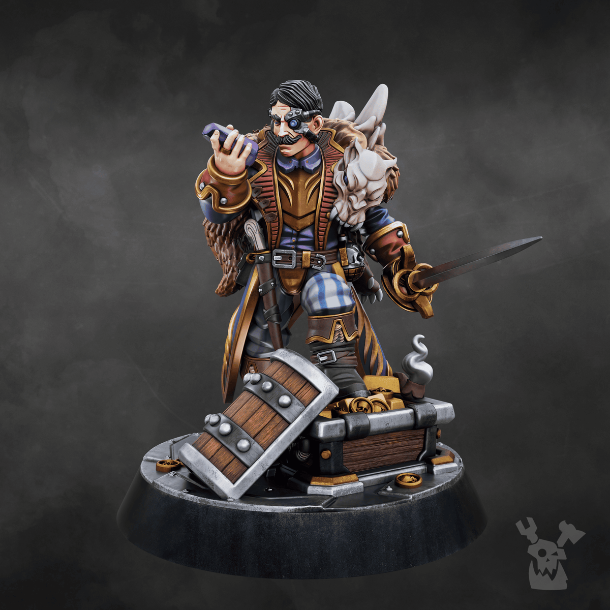 Tabletop Terrain Miniature Drake The Beast