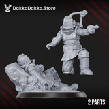 Tabletop Terrain Miniature Dramatic pose Medic