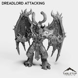 Tabletop Terrain Miniature Dreadlord Attacking Dreadlord