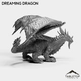 Tabletop Terrain Miniature Dreaming Dragon
