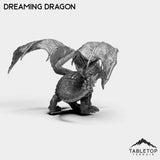 Tabletop Terrain Miniature Dreaming Dragon
