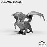 Tabletop Terrain Miniature Dreaming Dragon