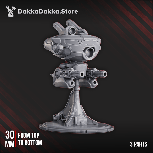 Tabletop Terrain Miniature Drone (Black Sun Covenant)